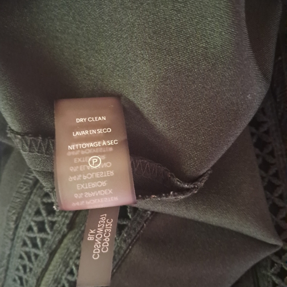 Calvin Klein Black Sleeveless Fit & Flare Midi Dress Size 8 - Picture 6 of 6